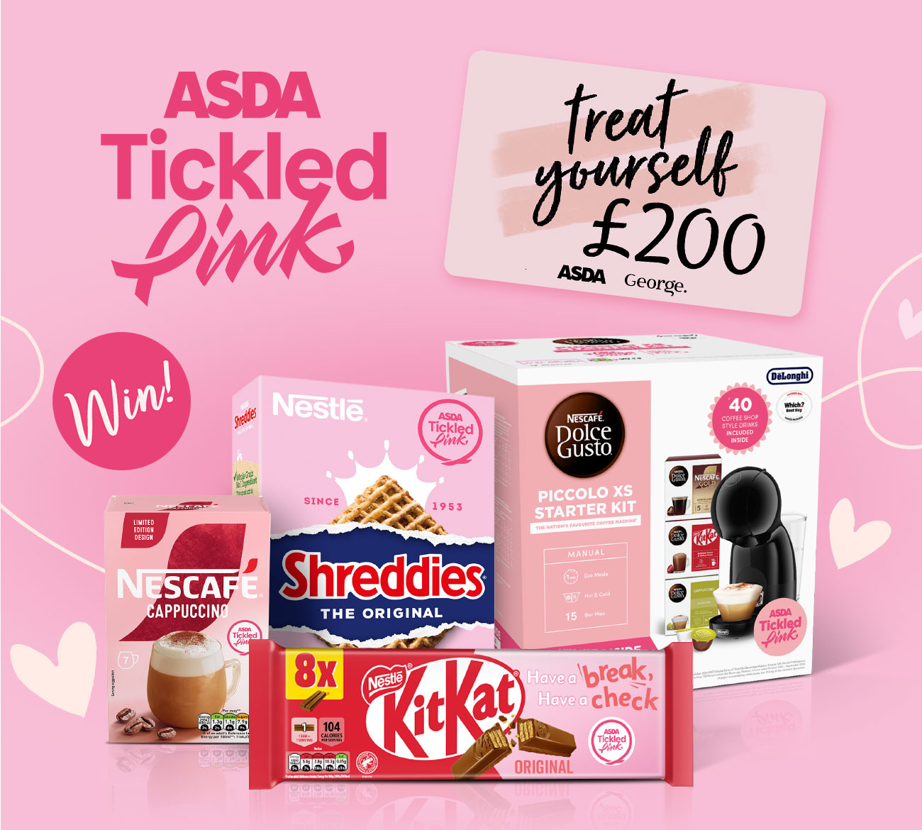 ASDA Tickled Pink | Treat yourself and win £200