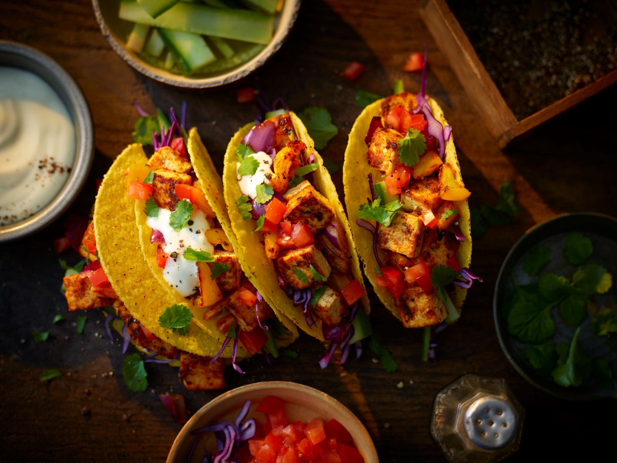 Air Fryer Mexican Tofu