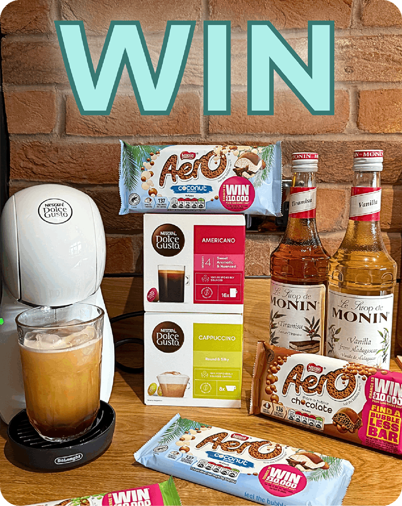 Your chance to win an Aero® & iced latte bundle*