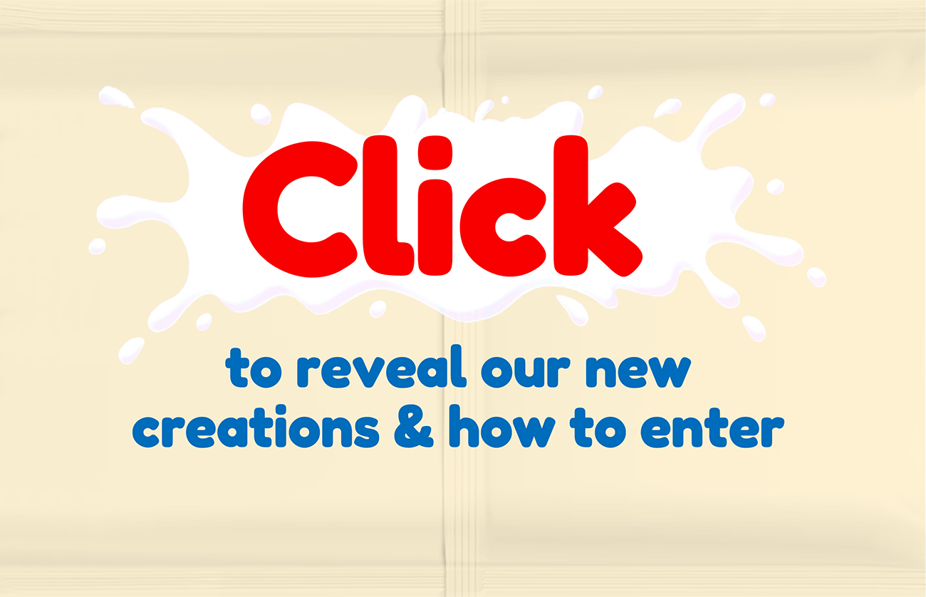 Click to reveal our new creations & how to enter