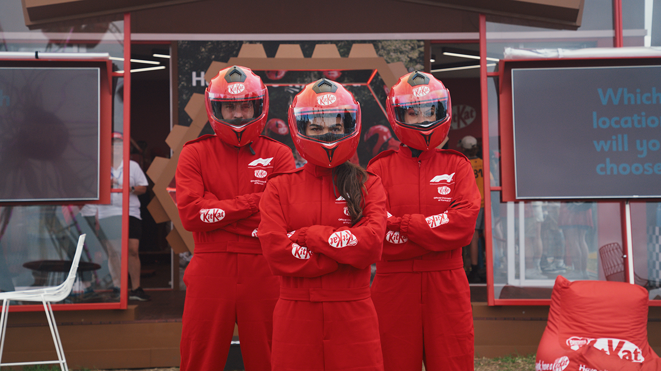 KitKat Crew member