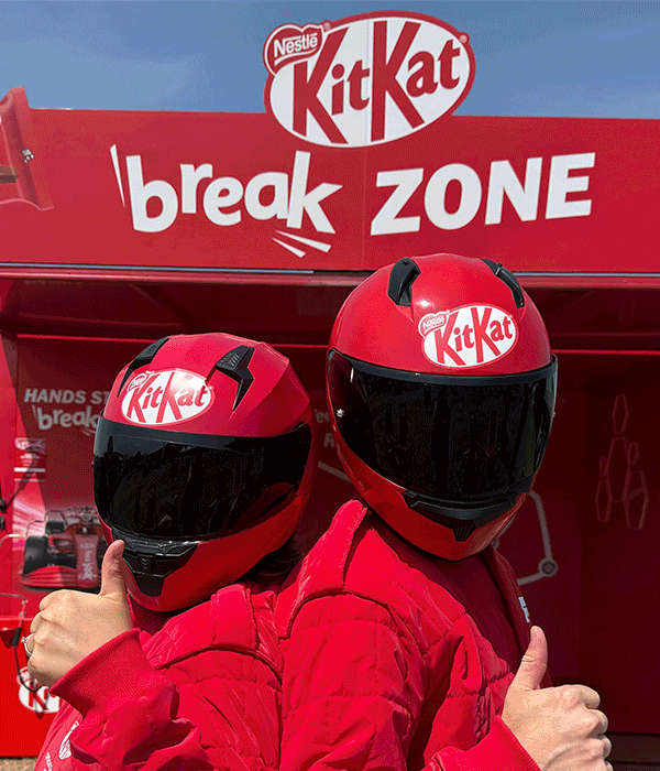 KITKAT break zone