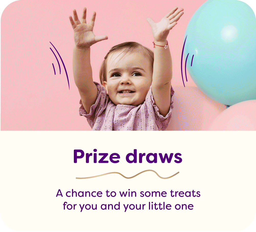 Prize draws | Member offers | Ask an expert | Downloads | SMA&reg; Baby Club Podcast | Expert guidance