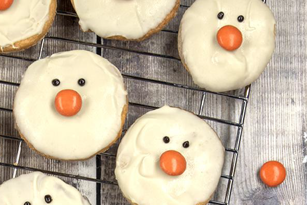 Shortbread Snowmen