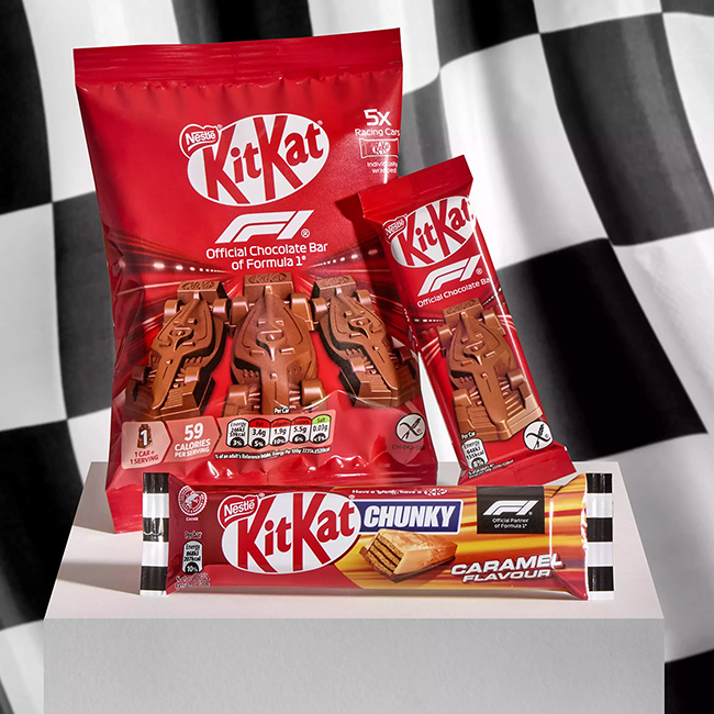 The KITKAT F1® Collection
