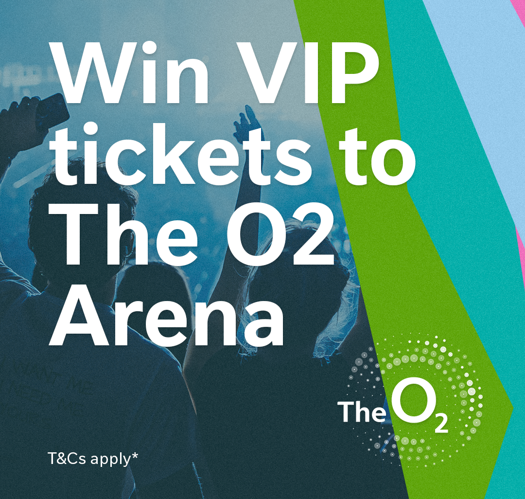 Win VIP tickets to the O2 Arena